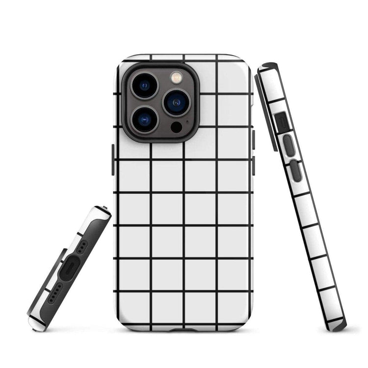 Robuste, glänzende Apple iPhone Snapcase Schutzhülle für iPhone 11 bis 14 Pro Max von BUYATHOME24, doppelschichtig und langlebig