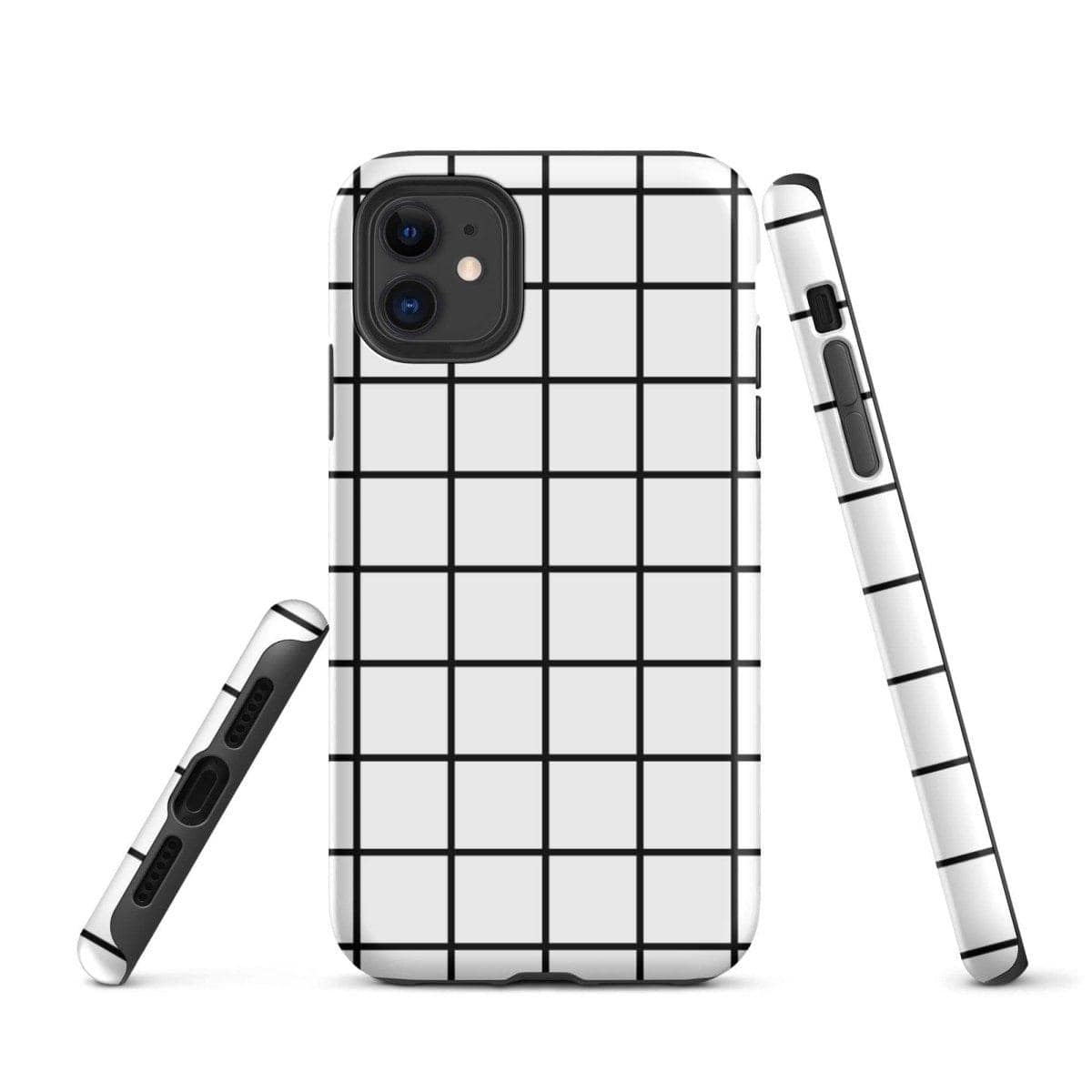 Robuste, matte Apple iPhone Snapcase von BUYATHOME24 für iPhone 11 bis 14 Pro Max, zweilagiger Schutz, stoßfest und langlebig