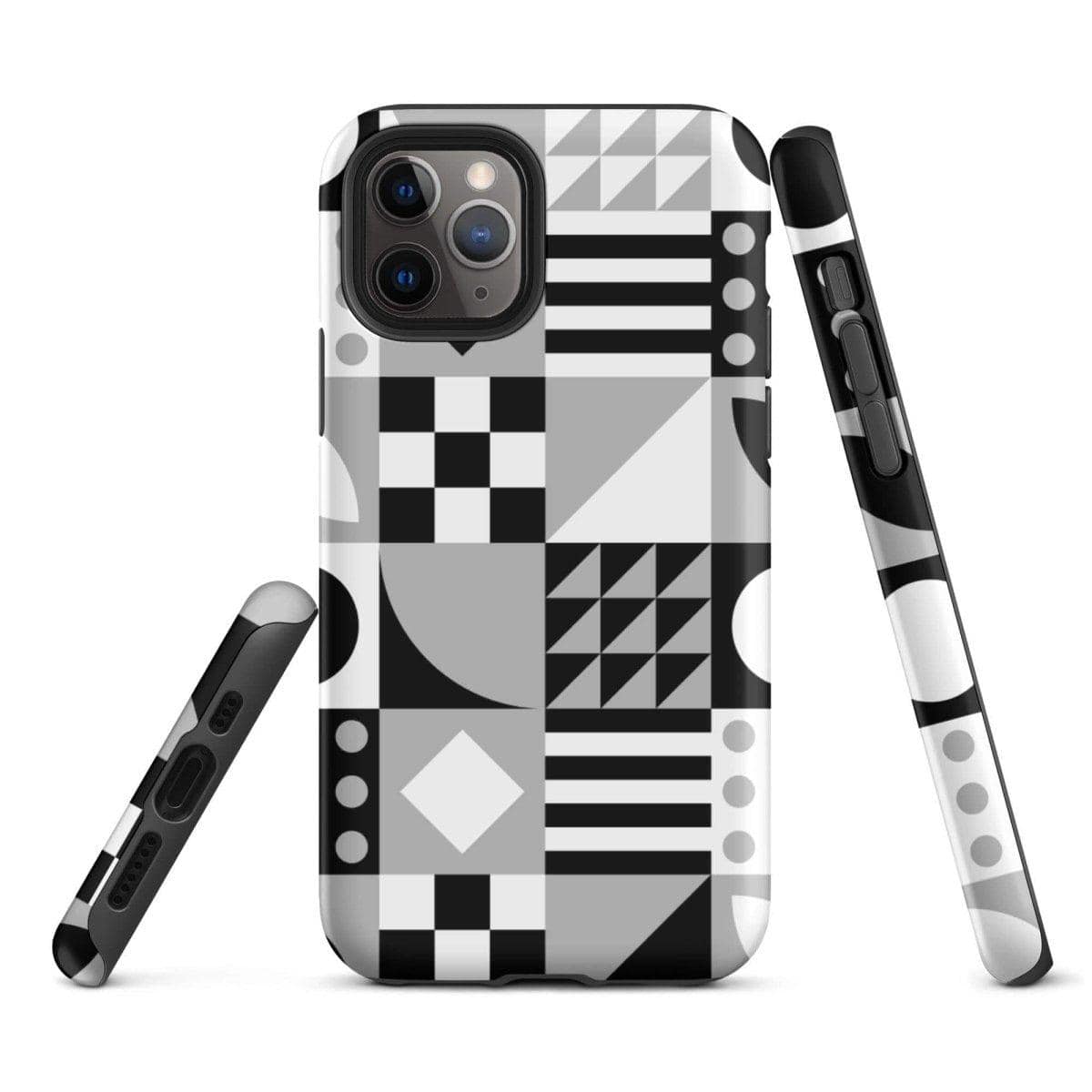 Mattierte Apple iPhone Snapcase Handyhülle aus Polycarbonat, personalisierbar für iPhone 11 bis 14 Pro Max, in natürlichem Design.