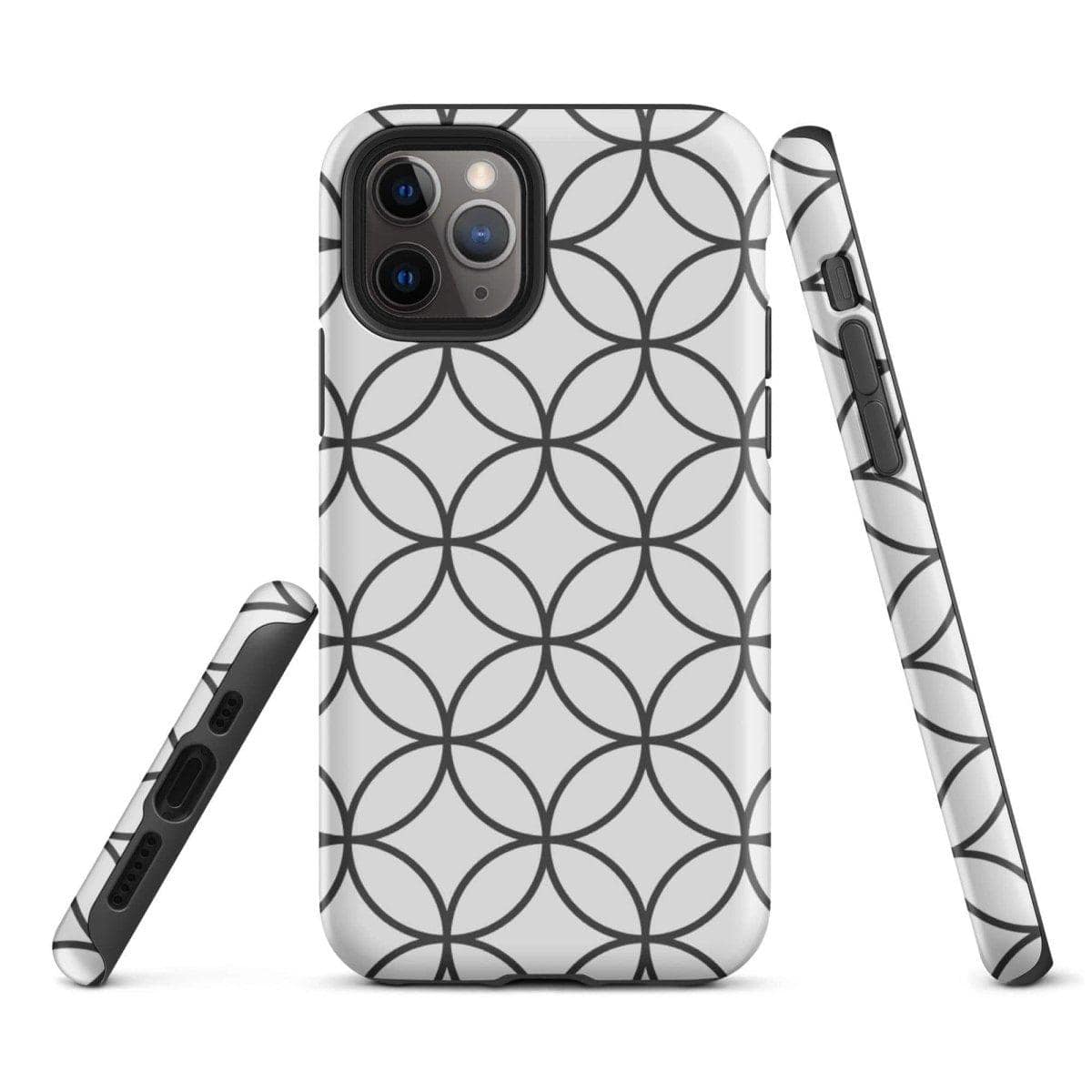 Stilvolle, stoßfeste Apple iPhone Snapcase in mattem Polycarbonat für iPhone 11 bis Pro Max, schützt das Smartphone zuverlässig.