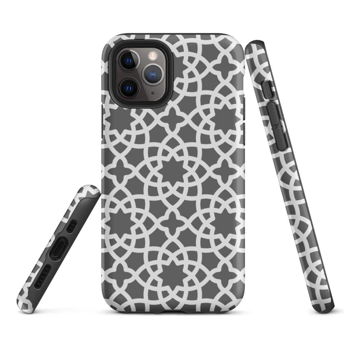 Matte iPhone Snapcase Hülle aus Polycarbonat mit TPU-Schutz für Apple iPhone 11 bis 14 Pro Max, langlebig und stilvoll.