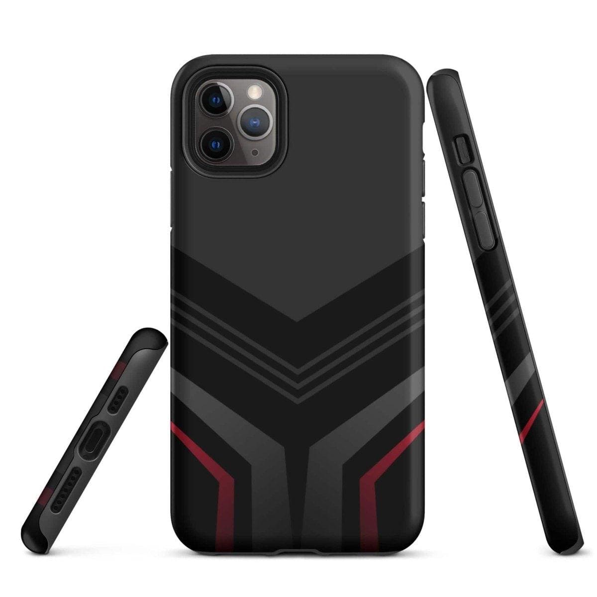 Robuste matte Apple iPhone Snapcase von BUYATHOME24, Polycarbonat Handyhülle passend für iPhone 11 bis 14 Pro Max