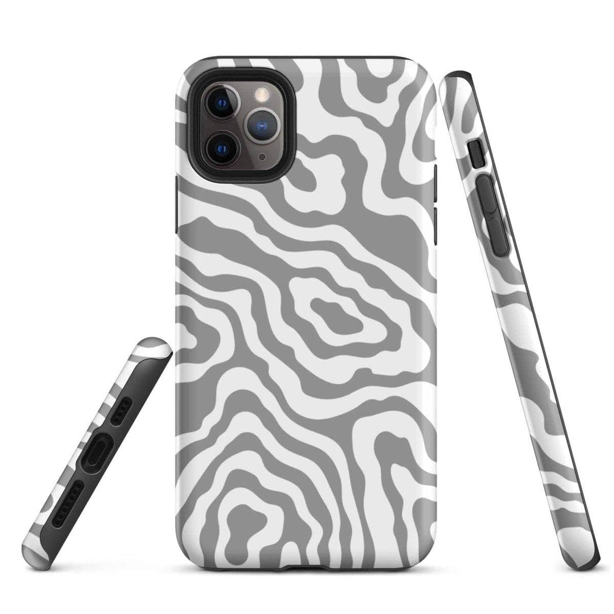 Robuste Apple iPhone Snapcase Schutzhülle aus Polycarbonat für iPhone 11 bis 14 Pro Max, matte Oberfläche, BUYATHOME24