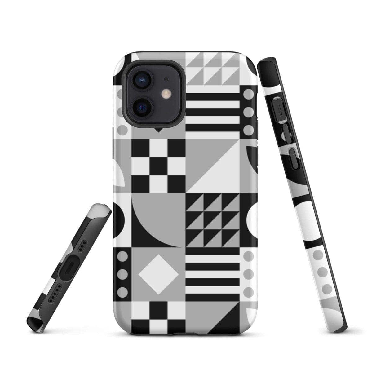 Mattierte Apple iPhone Snapcase Handyhülle aus Polycarbonat, personalisierbar für iPhone 11 bis 14 Pro Max, in natürlicher Ansicht