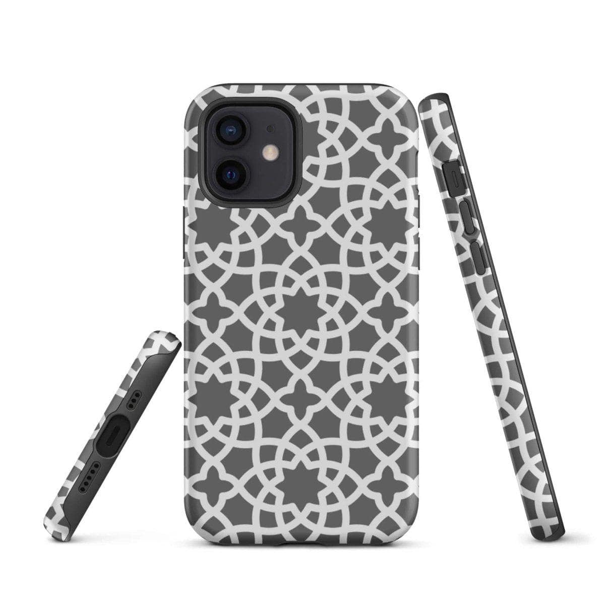 Matte Apple iPhone Snapcase Handyhülle aus Polycarbonat mit TPU-Schutz für iPhone 11 bis 14 Pro Max, in neutralem Design.
