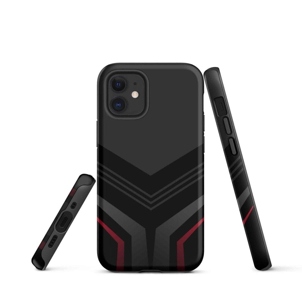 Robuste Apple iPhone Snapcase Handyhülle aus Polycarbonat für iPhone 11 bis 14 Pro Max, matt, in klarer Optik.