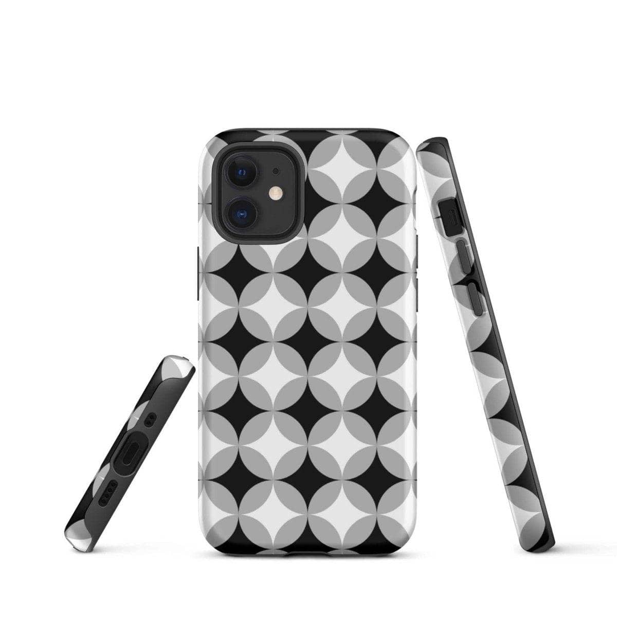Robuste Apple iPhone Snapcase Hülle aus Polycarbonat für iPhone 11 bis 14 Pro Max, matt, in neutraler Farbe, von BUYATHOME24