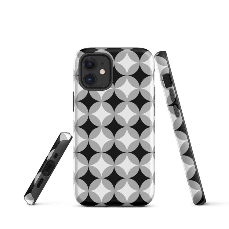 Robuste Apple iPhone Snapcase Hülle aus Polycarbonat für iPhone 11 bis 14 Pro Max, matt, in neutraler Farbe, von BUYATHOME24