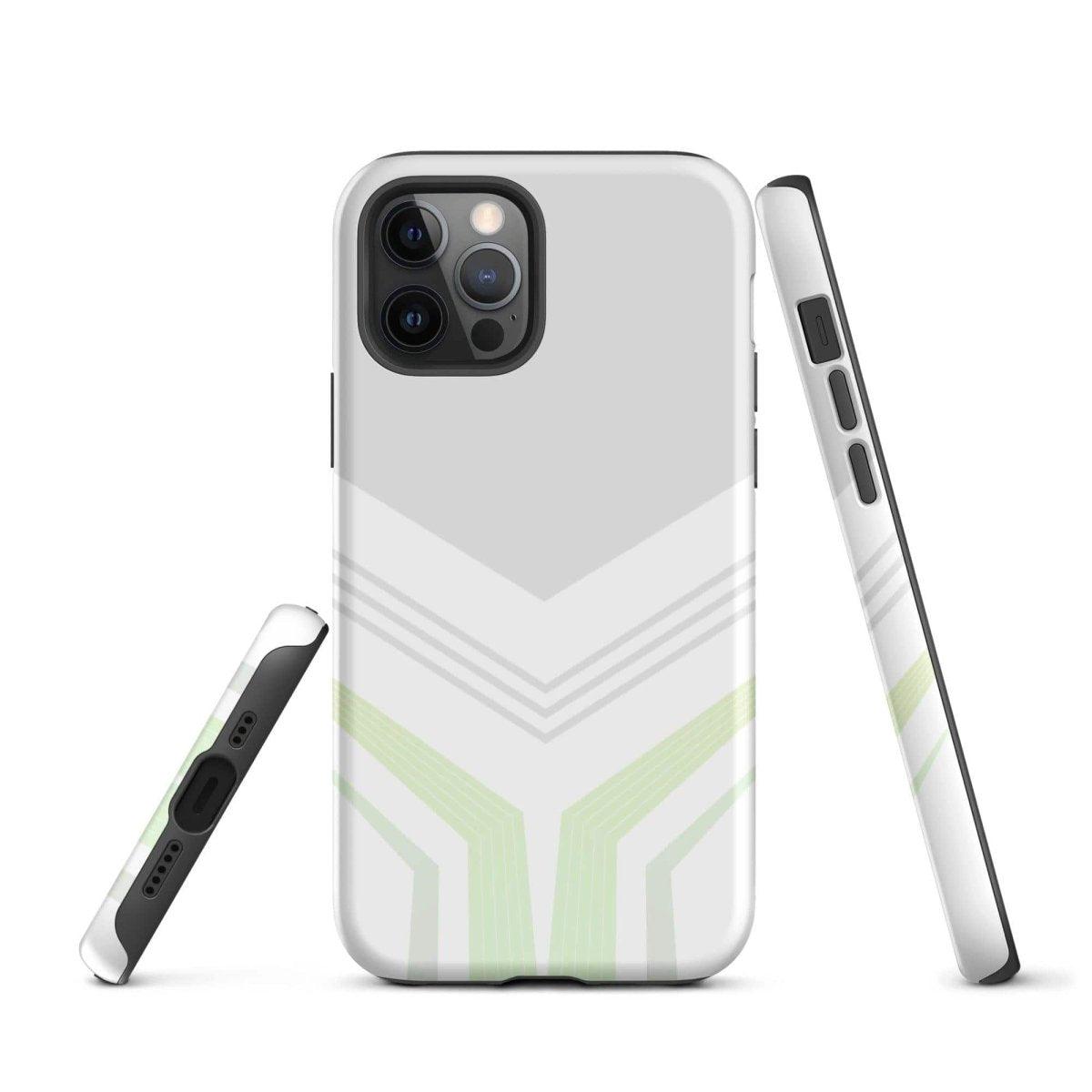 Robuste, personalisierbare Apple iPhone Snapcase aus Polycarbonat in mattem Design, passend für iPhone 11 bis 14 Pro Max