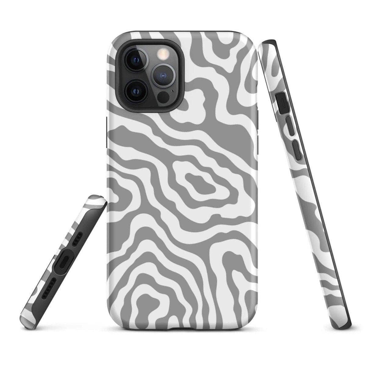Robuste Apple iPhone Snapcase aus Polycarbonat in mattem Design, perfekt für iPhone 11 bis 14 Pro Max, schützt das Smartphone.