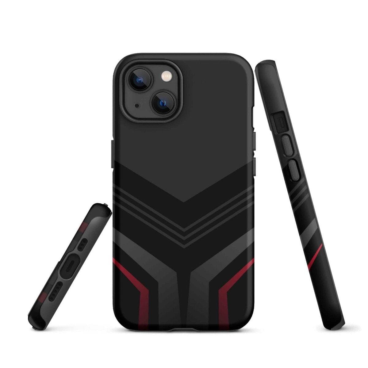 Robuste Apple iPhone Snapcase aus Polycarbonat, mattierte Handyhülle für iPhone 11 bis 14 Pro Max, in neutralem Design