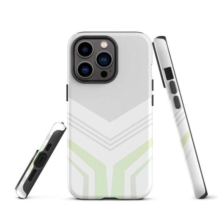 Mattierte Apple iPhone Snapcase Handyhülle aus Polycarbonat für iPhone 11 bis 14 Pro Max, personalisierbar, in neutralem Design.