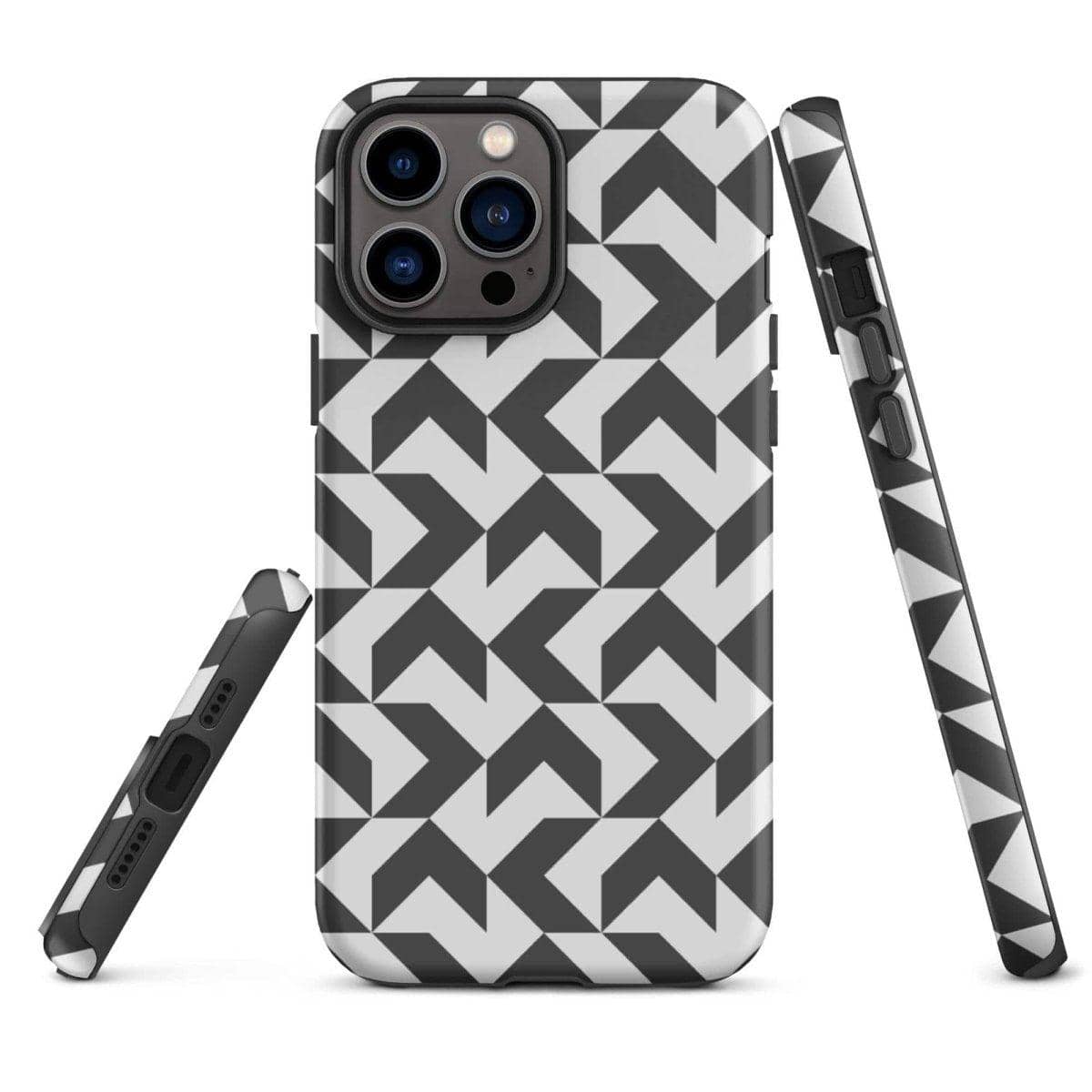 Stoßfeste Apple iPhone Snapcase aus Polycarbonat in Matt für iPhone 11 bis 14 Pro Max, schützt das Smartphone effektiv.