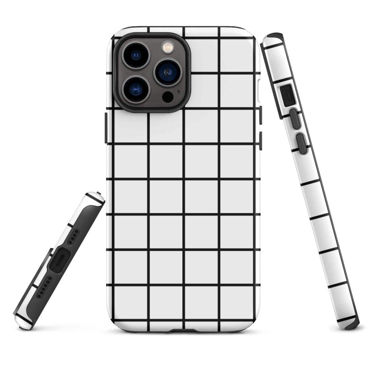 Robuste, matte Apple iPhone Snapcase Schutzhülle für iPhone 11 bis 14 Pro Max, zweilagiger Schutz, von BUYATHOME24