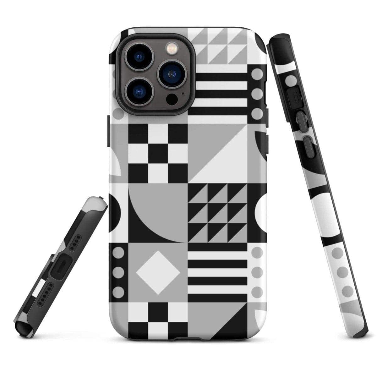 Buyathome24 Snapcase Handyhülle für iPhone 11 bis 14 Pro Max, personalisierbar, mattes Polycarbonat, passgenau und stylisch