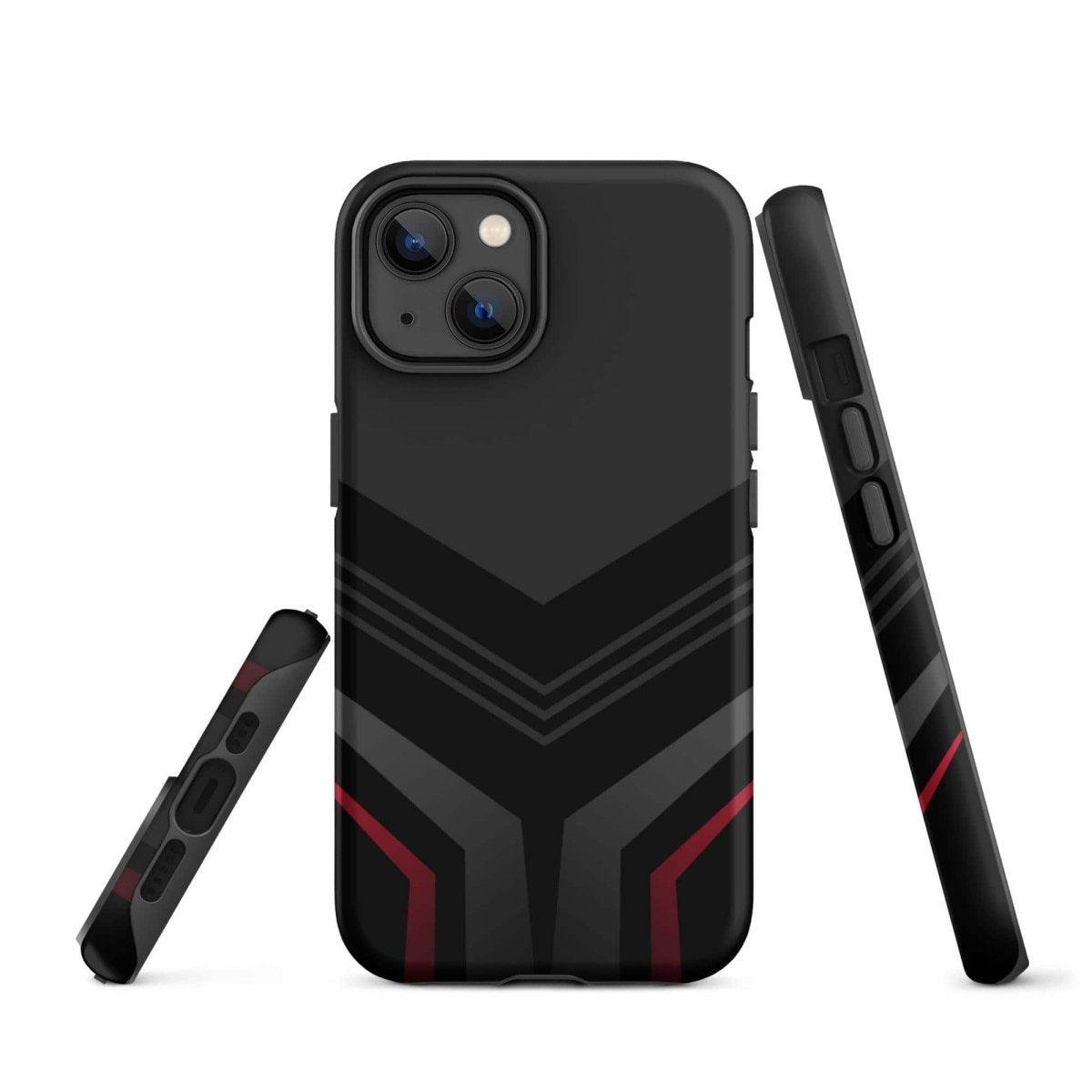 Robuste Apple iPhone Snapcase Hülle aus Polycarbonat für iPhone 11 bis 14 Pro Max, matt, schützt das Smartphone.