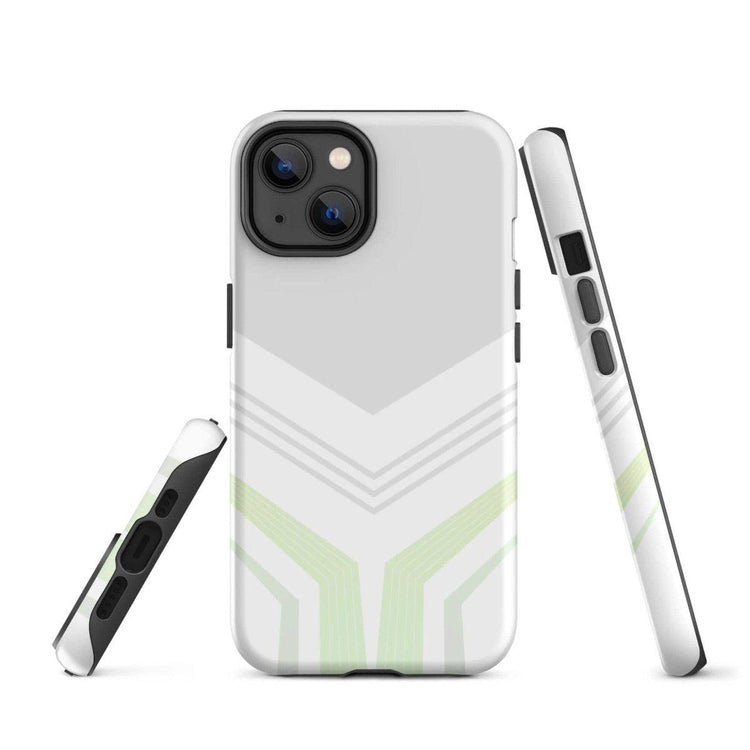 Mattierte Apple iPhone Snapcase Handyhülle aus Polycarbonat, personalisierbar für iPhone 11 bis 14 Pro Max, in neutralem Design