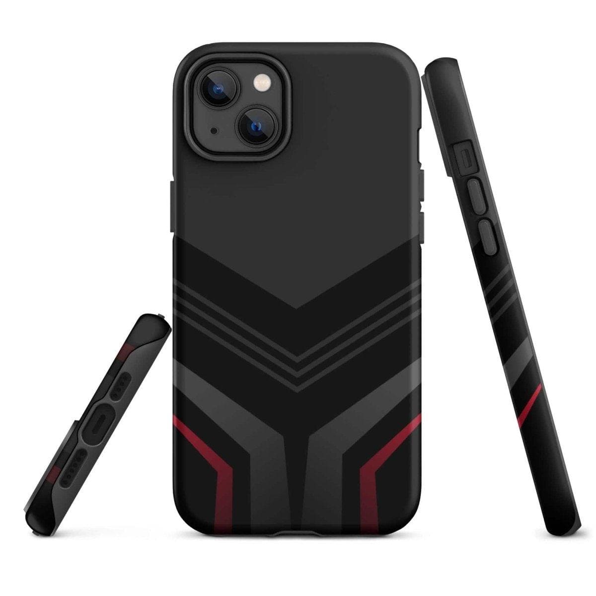 Robuste matte Apple iPhone Snapcase von BUYATHOME24 aus Polycarbonat für iPhone 11 bis 14 Pro Max, schützt das Smartphone stilvoll.