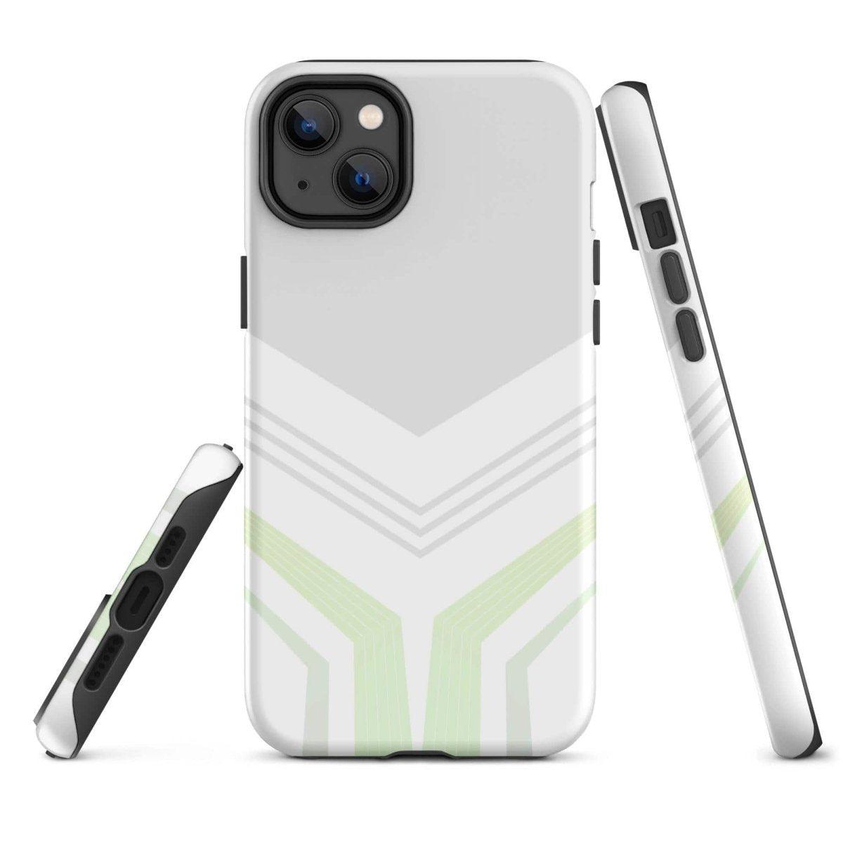 Schwarze Apple iPhone Snapcase Handyhülle aus Polycarbonat, personalisierbar, für iPhone 11 bis 14 Pro Max, matte Oberfläche