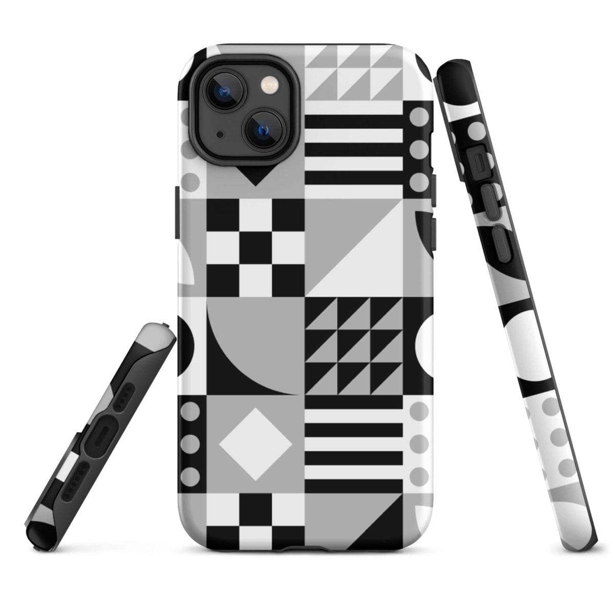 Schützende Apple iPhone Snapcase Handyhülle aus Polycarbonat, personalisierbar, passend für iPhone 11 bis 14 Pro Max in mattem Design