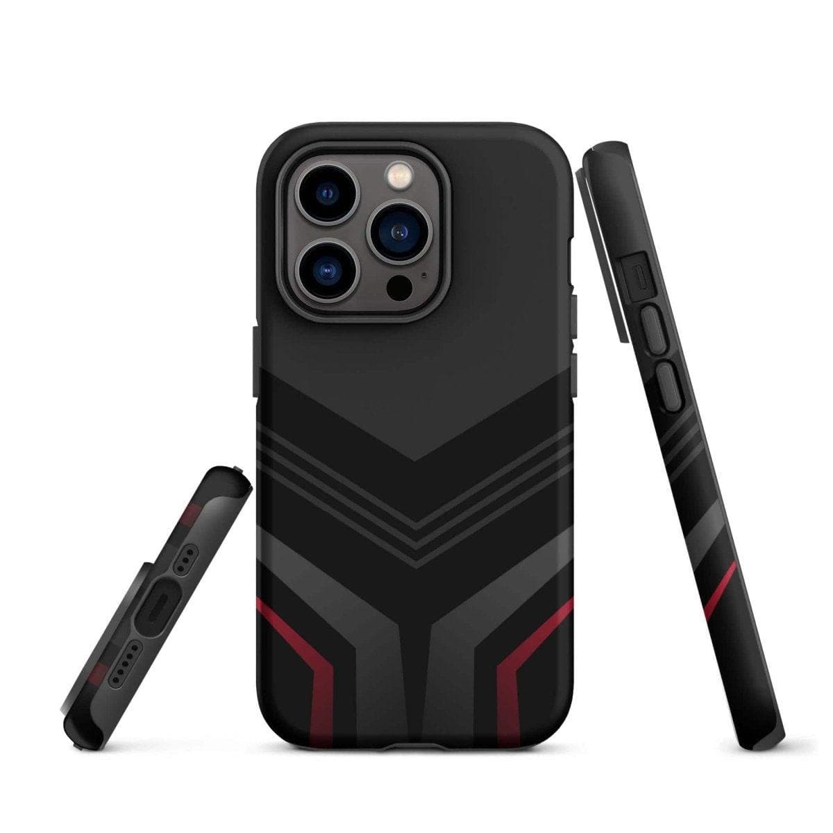 Robuste matte Apple iPhone Snapcase von BUYATHOME24 aus Polycarbonat, schützt das iPhone 11 bis 14 Pro Max.