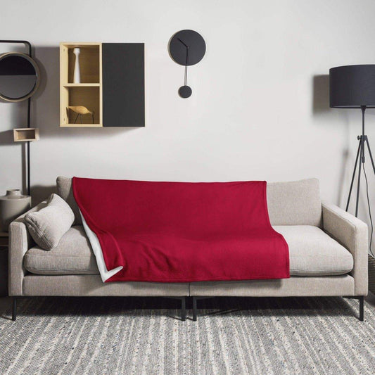 Hochwertige BUYATHOME24 Sofadecke aus Polyester, hypoallergen, in 125x150 cm oder 150x200 cm, weiche Kuscheldecke für das Wohnzimmer.