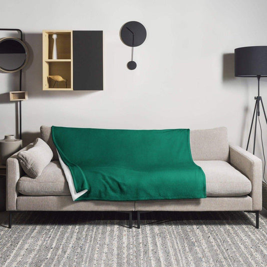 Wohndecke von BUYATHOME24, kuschelige Polyester-Sofadecke, hypoallergen, in den Größen 125x150 cm und 150x200 cm, textile Druck