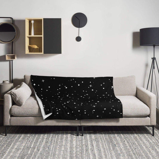 Hypoallergene Polyester-Sofadecke 125x150cm in weicher Textur, ideal für gemütliche Abende, von BUYATHOME24