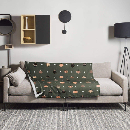 Hypoallergene Polyester-Sofadecke 125x150 cm in beiger Farbe, weich und gemütlich zum Kuscheln, von BUYATHOME24