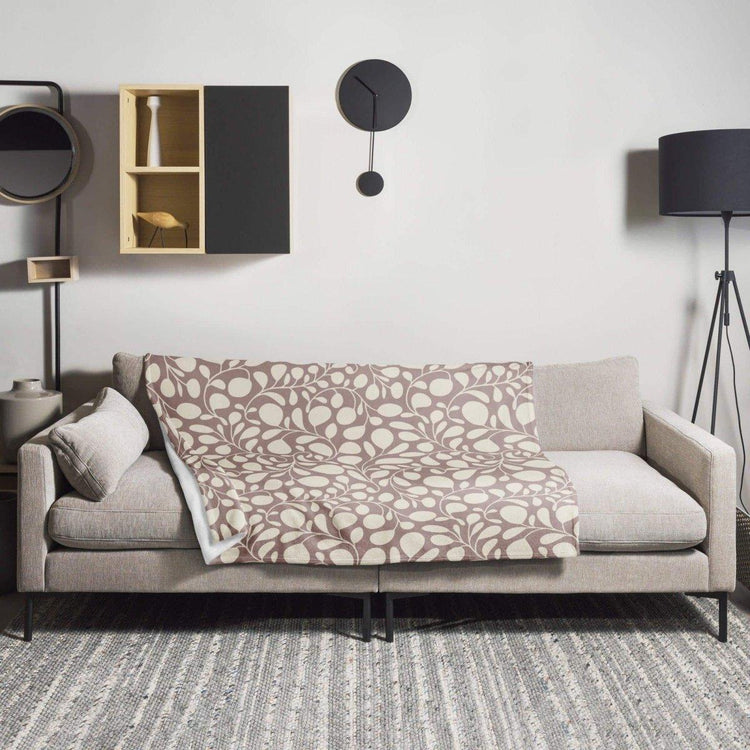 Hypoallergene Polyester-Sofadecke 125x150cm von BUYATHOME24, weiche Kuscheldecke für gemütliche Abende auf dem Sofa