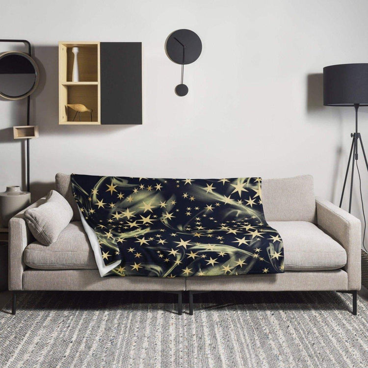 Hypoallergene Kuscheldecke 125x150 cm von BUYATHOME24, weiche Sofadecke, bedruckbar, ideal für gemütliche Abende auf dem Sofa