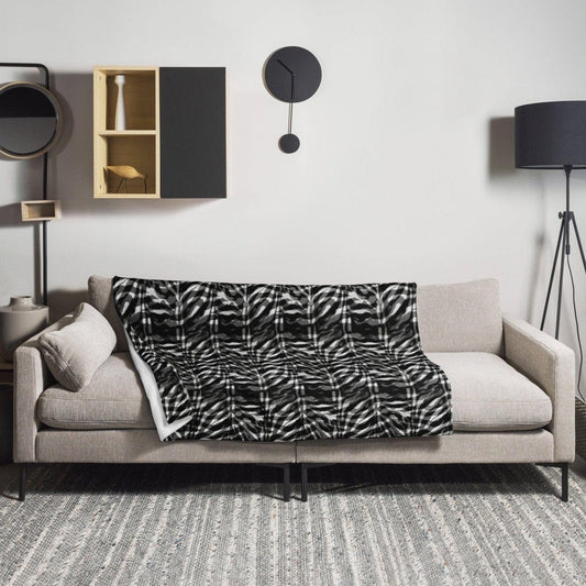 Polyester Sofadecke 125 x 150 cm von BUYATHOME24, kuschelig und weich für gemütliche Abende auf dem Sofa