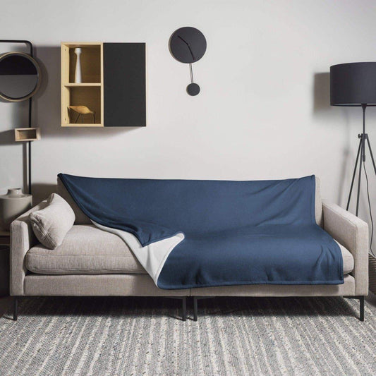 Hypoallergene Polyester Sofadecke 125x150 cm und 150x200 cm, weiche Wohndecke von BUYATHOME24, Textildruck in neutralem Design