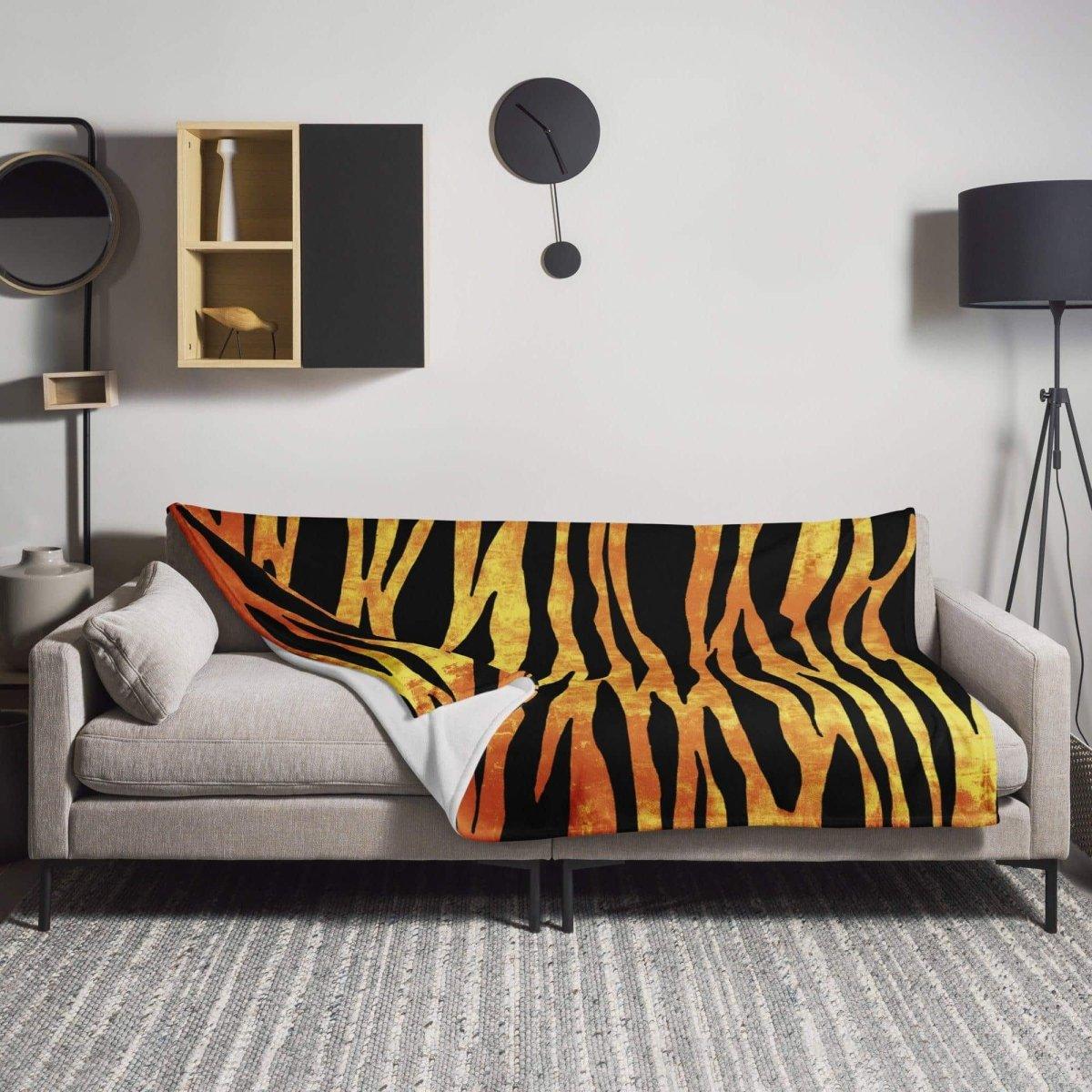 Hypoallergene Polyester-Sofadecke 125x150cm in weichem Stoff, ideal für gemütliche Stunden, von BUYATHOME24