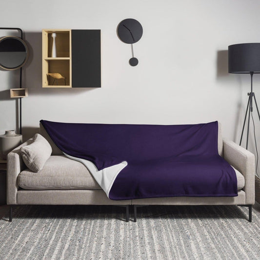 Weiche, hypoallergene Sofadecke 125x150 cm aus Polyester von BUYATHOME24, ideal für gemütliche Abende auf dem Sofa.