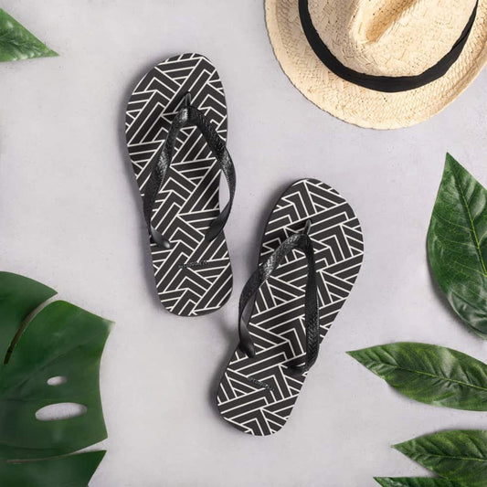 Unisex Flip-Flops von BUYATHOME24 mit bequemer Gummisohle, Größen 37-45, ideal für den Strand und sommerliche Tage.