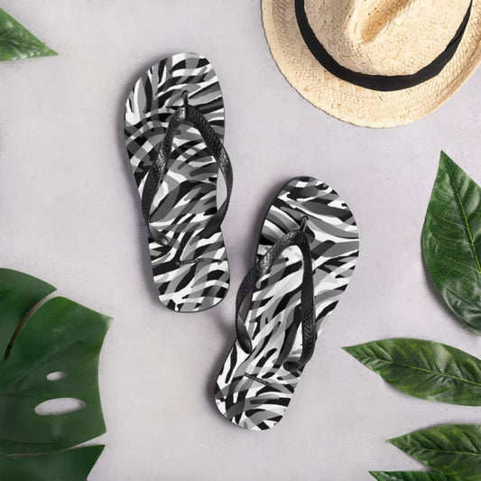 Unisex Strand-Flip-Flops aus Polyester mit Gummisohle in Größe 37-45 von BUYATHOME24, bequeme sommerliche Badelatschen