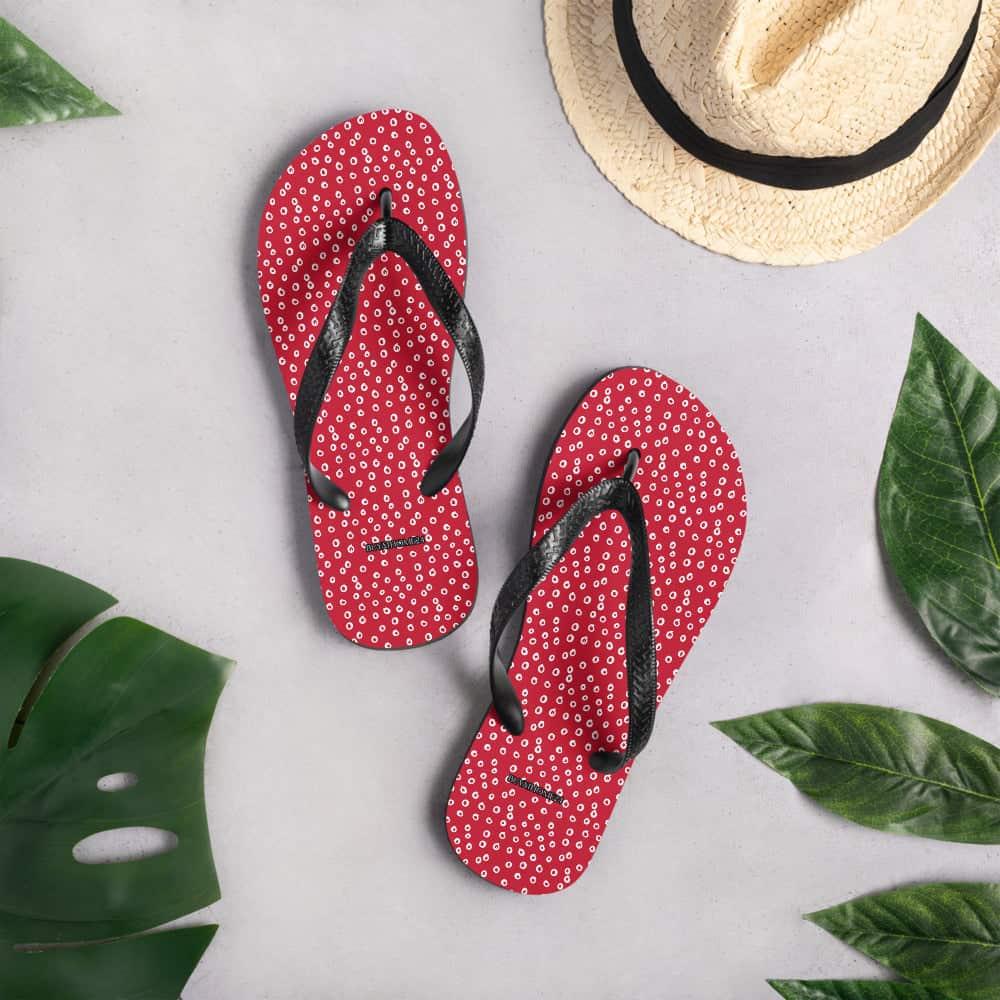 Unisex Flip-Flops von BUYATHOME24 mit Gummisohle und Polyester-Riemen, bequem für den Sommer, in Größe 37-45