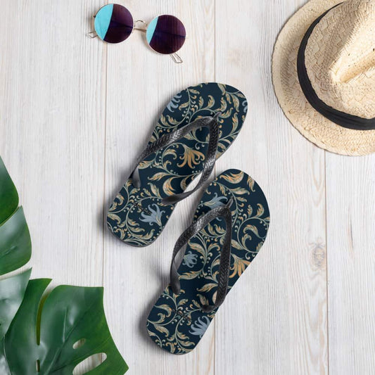 Unisex Flip-Flops aus Polyester mit Gummisohle, Größe 37-45, bequeme Strand-Fußbekleidung von BUYATHOME24