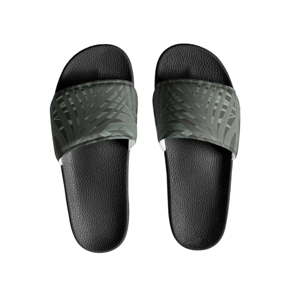 Damen Badeschlappen aus Kunstleder, handgenäht, in Größe 36-44, bequeme Sommer-Sandalen von BUYATHOME24