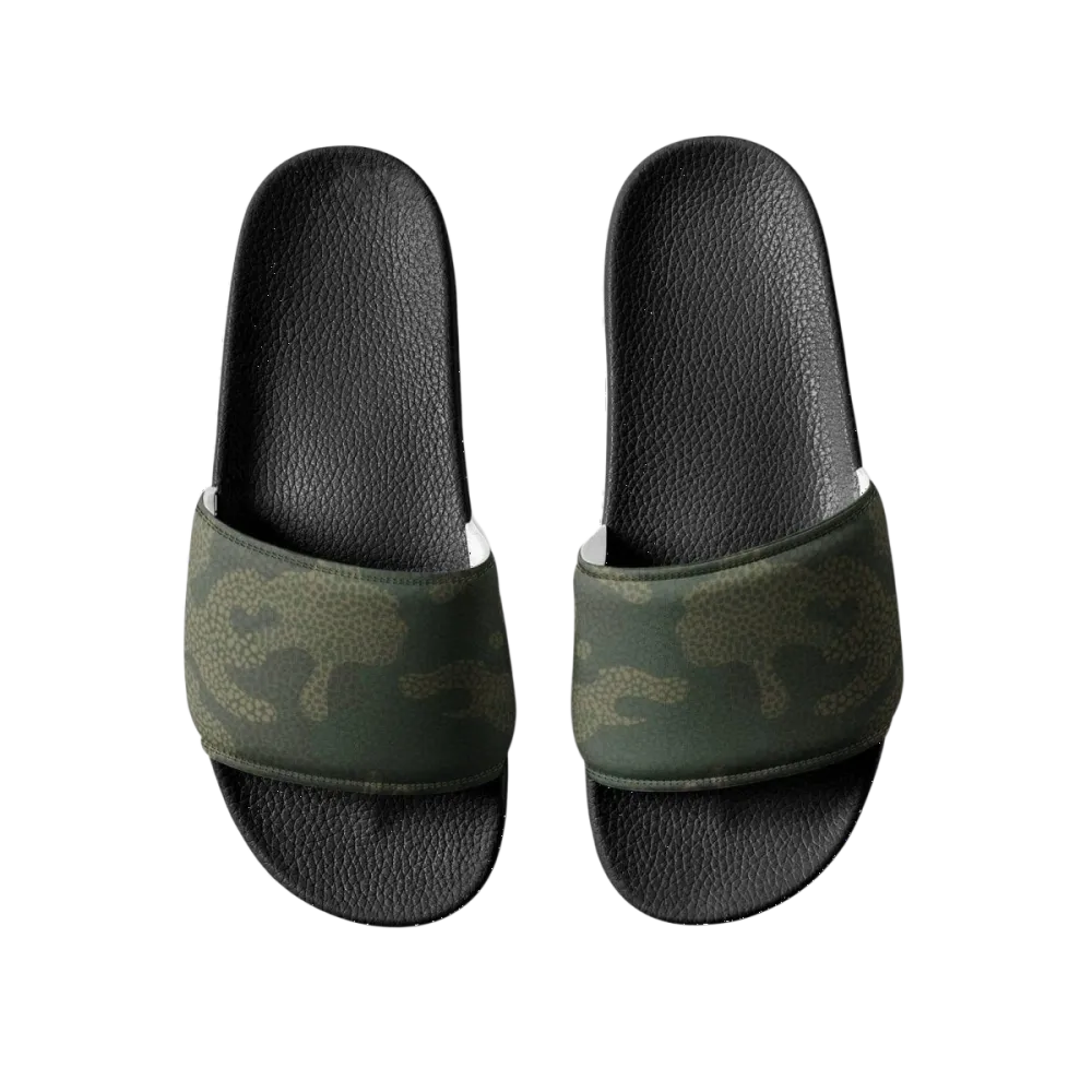 Damen Badeschlappen aus Kunstleder mit PU-Sohle in Größe 36-44, bequemer Schuh von BUYATHOME24