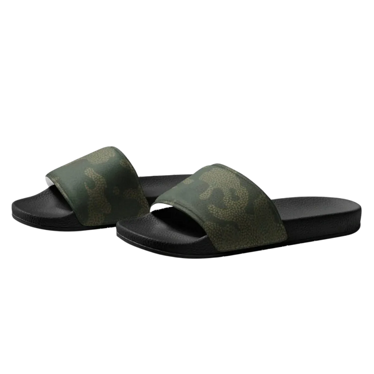 Damen Badeschlappen aus Kunstleder mit PU-Sohle in Größe 36-44, bequeme Sommerschuhe von BUYATHOME24