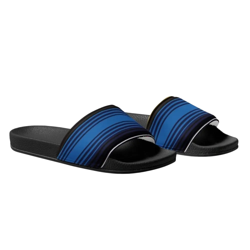 Damen Badeschlappen aus Kunstleder mit PU-Sohle in Größe 36-44, bequemer Schuh von BUYATHOME24.