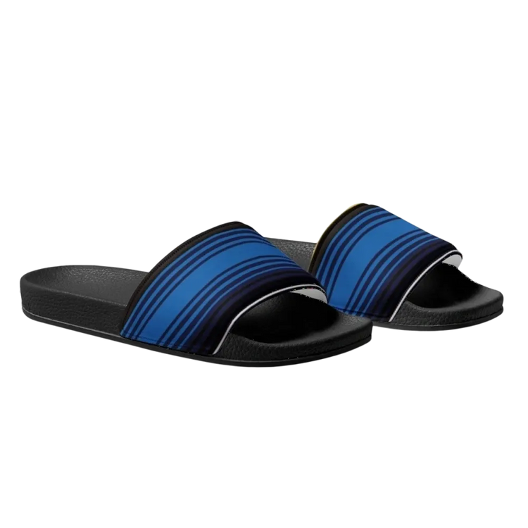 Damen Badeschlappen aus Kunstleder mit PU-Sohle in Größe 36-44, bequemer Schuh von BUYATHOME24.