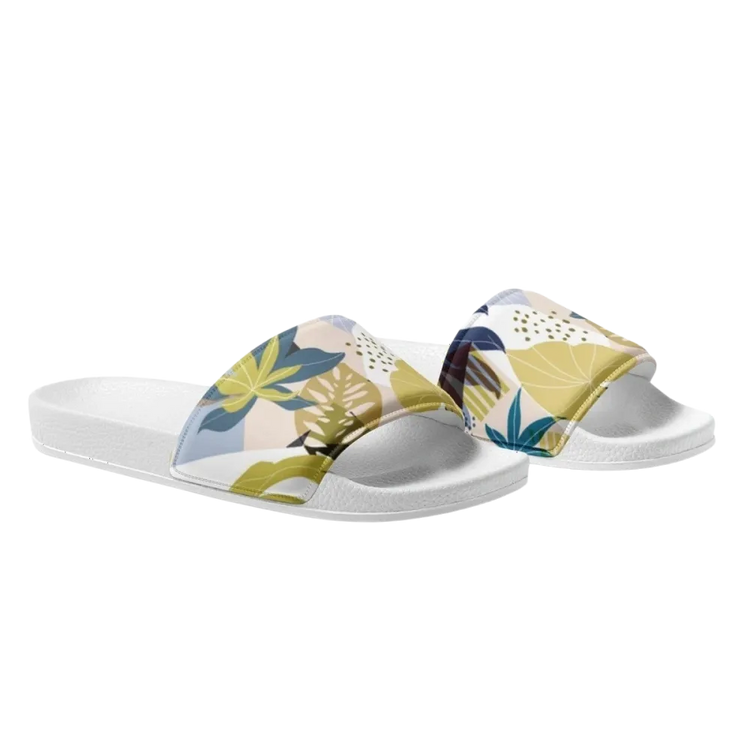 Damen Badeschlappen von BUYATHOME24 in Größe 36-44, leichte Badeschuhe mit Fußbett, bequemes Strand- und Badelatschen-Design