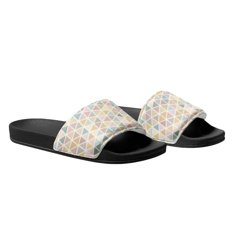 Damen Badeschlappen mit PU-Sohle und Fußbett in Größe 36-44, bequeme Strand- oder Badelatschen von BUYATHOME24
