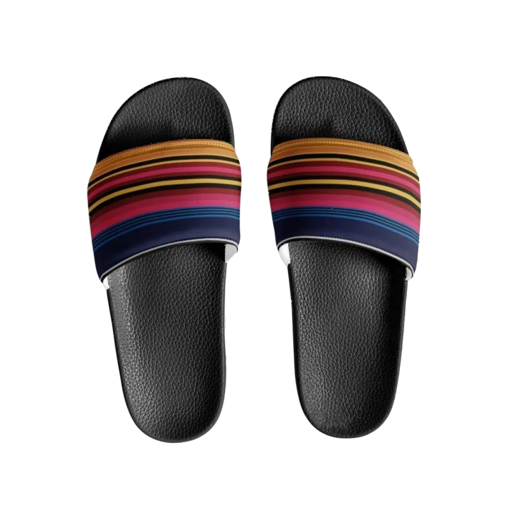 Damen Badeschlappen mit PU-Sohle in Größe 36-44, bedruckbar, von BUYATHOME24, bequeme Sandalen für den Sommer.