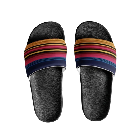 Damen Badeschlappen mit PU-Sohle in Größe 36-44, bedruckbar, von BUYATHOME24, bequeme Sandalen für den Sommer.