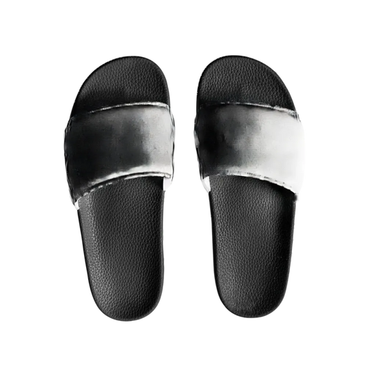 Damen Badeschlappen mit PU-Sohle in Größe 36-44 von BUYATHOME24, bedruckbar, bequeme Sandalen für den Sommer.