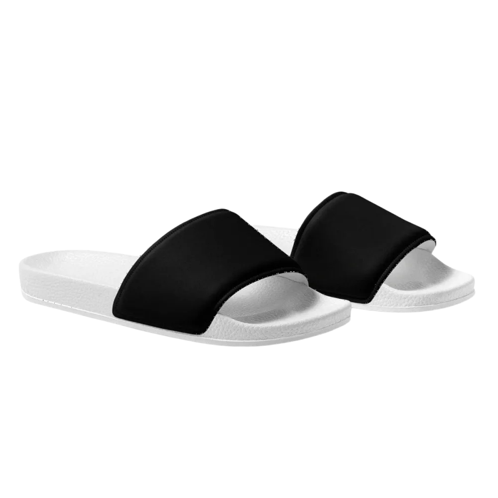 Damen Badeschuhe aus Kunstleder in Größe 36-44 mit PU-Sohle, bequeme Badeschlappen von BUYATHOME24